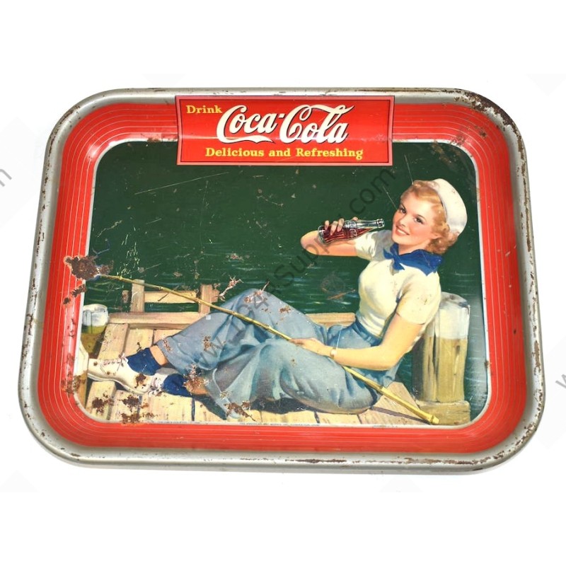 Coca Cola tray, 1940