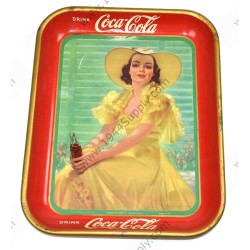 Plateau en acier Coca Cola, 1938