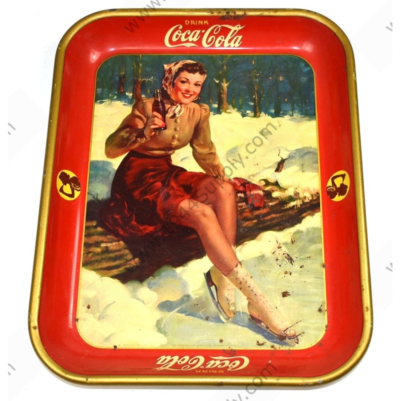 Coca Cola tray, 1941