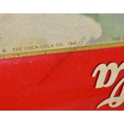 Coca Cola tray, 1941
