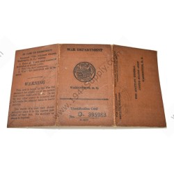 Enlisted Men's Identification card