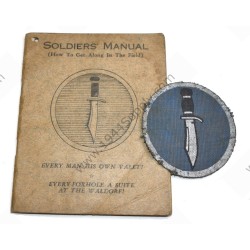 Manuel du soldat et patch de la Kiska Task Force