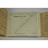 Carnet de message M-210-A