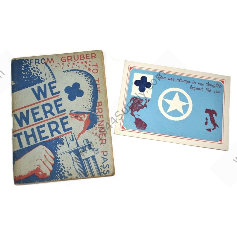 We Were There, booklet & post card of the 88th Division
