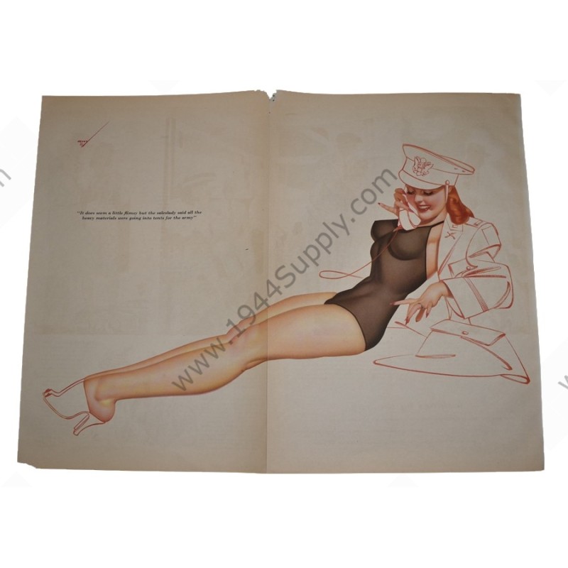 Petty Pin Up gatefold "It does seem a little flimsy..."