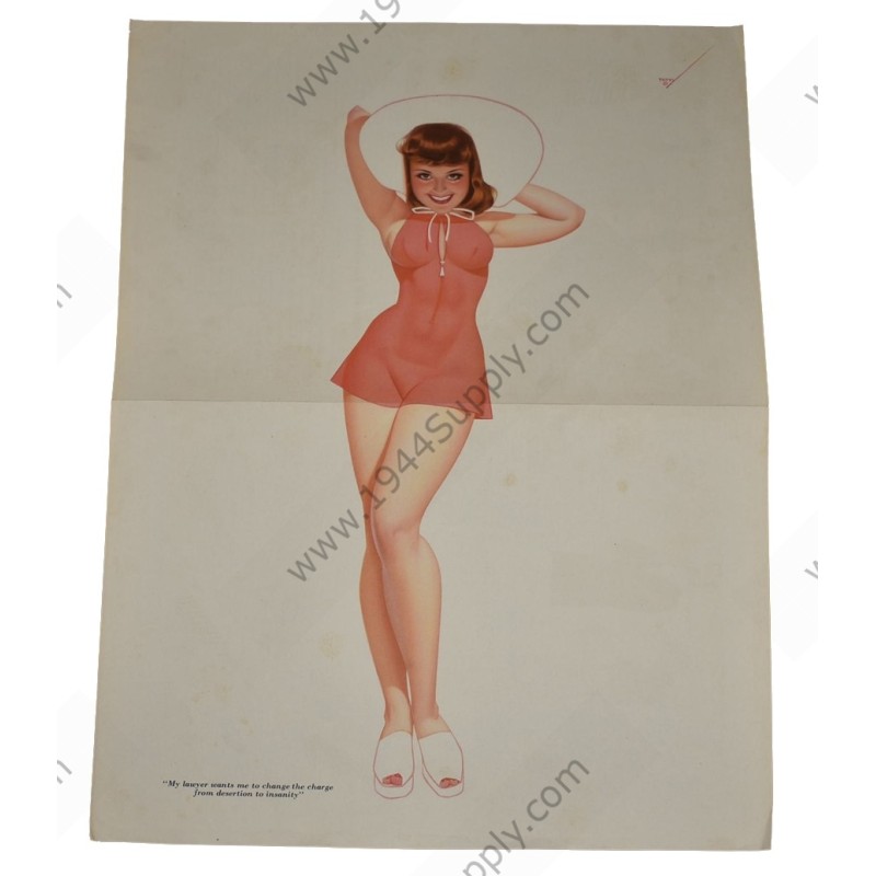Petty Pin Up gatefold "My lawyer wants me to..."