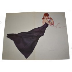 Petty Pin Up affiche "Remember me?"