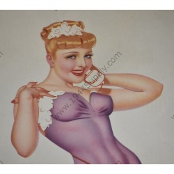Petty Pin Up affiche "Harvey hasn't answered..."