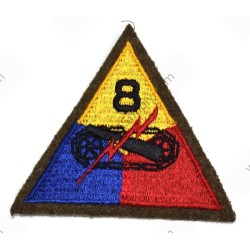 Patch en laine 8e Armored Division