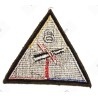8th Armored Division wool patch