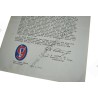 Commendation for the battle of Metz, 95th Division