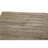 Aeronautic First Aid kit leaflet
