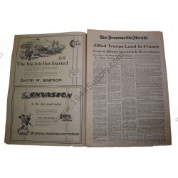 Newspaper of June 6, 1944