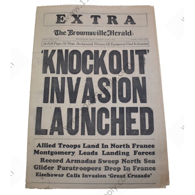 Newspaper of June 6, 1944