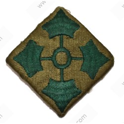 4th Division patch, folded