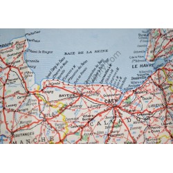 Road map of France