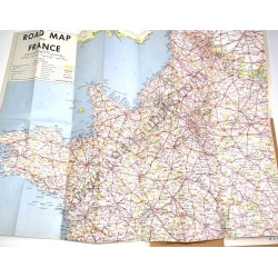 Carte routière de la France