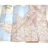 Carte routière de la France