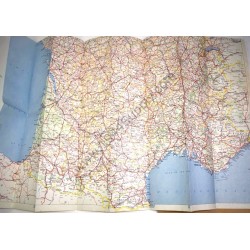 Road map of France