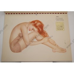 Varga Pin Up Calendar of 1943   - 3
