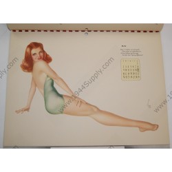 Varga Pin Up Calendar of 1943   - 4