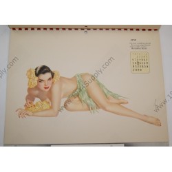 Varga Pin Up Calendar of 1943   - 5