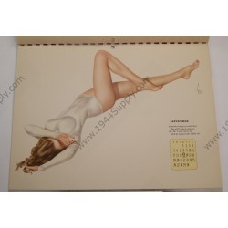 Varga Pin Up Calendar of 1943   - 7