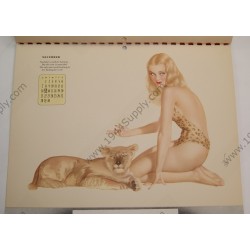 Varga Pin Up Calendar of 1943   - 9