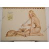 Varga Pin Up Calendar of 1943   - 9