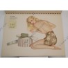 Varga Pin Up Calendar of 1943   - 10