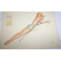 Varga Pin Up Calendar of 1943   - 11