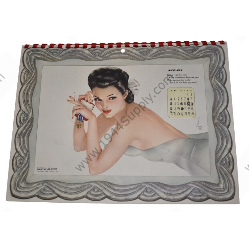Varga Pin Up Calendrier de 1943