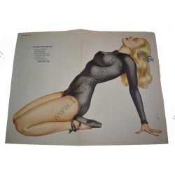 Varga Pin Up gatefold "Something for the boys"