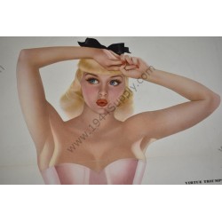Varga Pin Up gatefold "Virtue Triumphs!"
