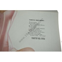 Varga Pin Up gatefold "Virtue Triumphs!"
