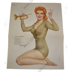 Varga Pin Up gatefold "Peace, Its Wonderful!"