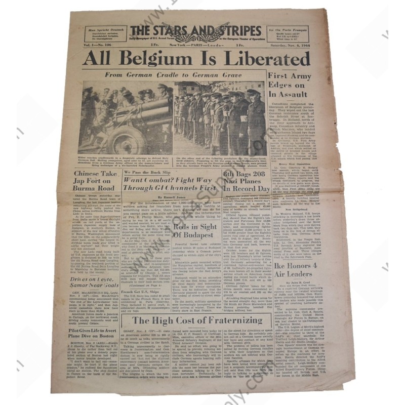 Stars and Stripes newspaper of November 4, 1944