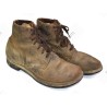 Service shoes of turned leather