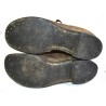 Brodequins cuir tourné