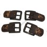 Combat boot buckle