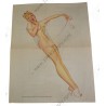 George Petty Pin Up gatefold "Oh, just another proposal..."