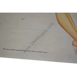 George Petty Pin Up gatefold "Oh, just another proposal..."