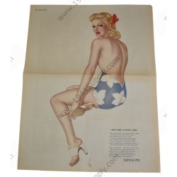 Varga Pin Up gatefold "Song for a Lonely Girl"