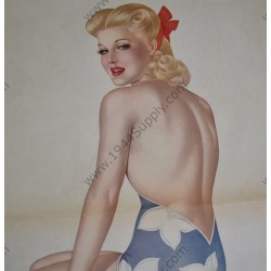 Varga Pin Up gatefold "Song for a Lonely Girl"
