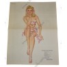 Varga Pin Up gatefold "Beached for the Duration!"