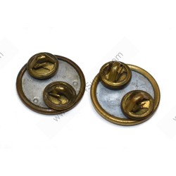 Infantry collar disk set