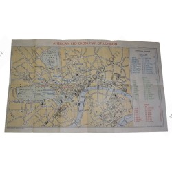American Red Cross map of London