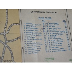 Carte de la Croix-Rouge américaine de Londres
