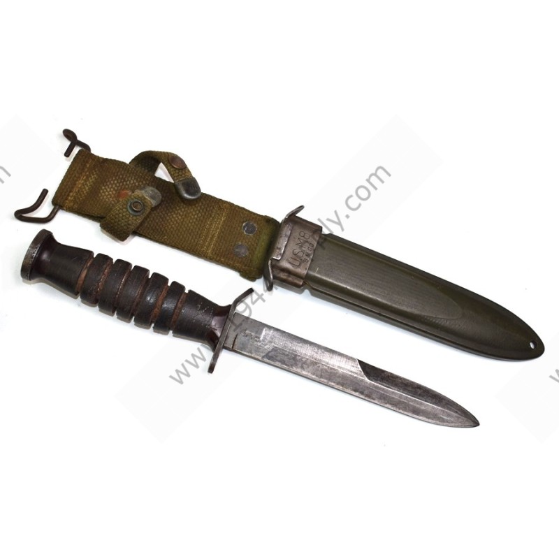M-3 trench knife in M-8 sheath
