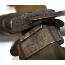 M-3 trench knife in M-8 sheath